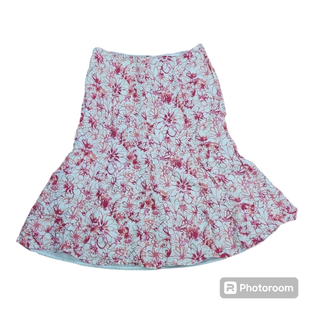 Kim Roger's 100% linen skirt